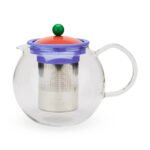 MoMA · Bodum Assam Brew Teapot (Coral/Azul)